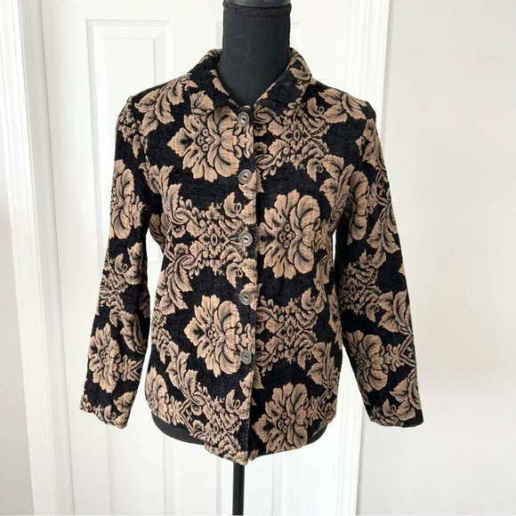 Vintage Studio  Works Floral Tapestry Jacket - Picture 1 of 14